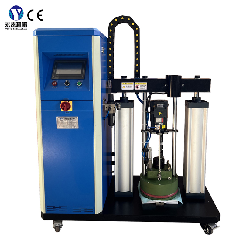 semi automatic gluing machine