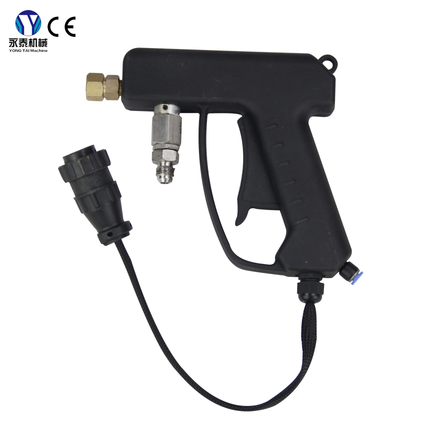 pneumatic spray hot melt gun