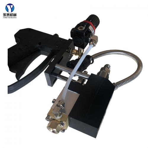 automatic hot melt glue applicator