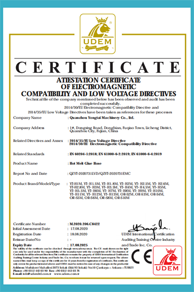 Hose CE Certification 